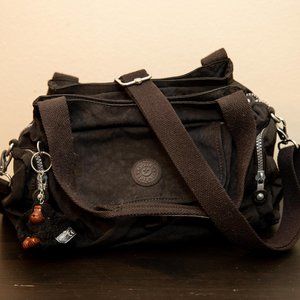 Kipling Cross-body Bag Purse Black